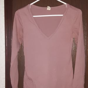 Pink long sleeve tshirt size small